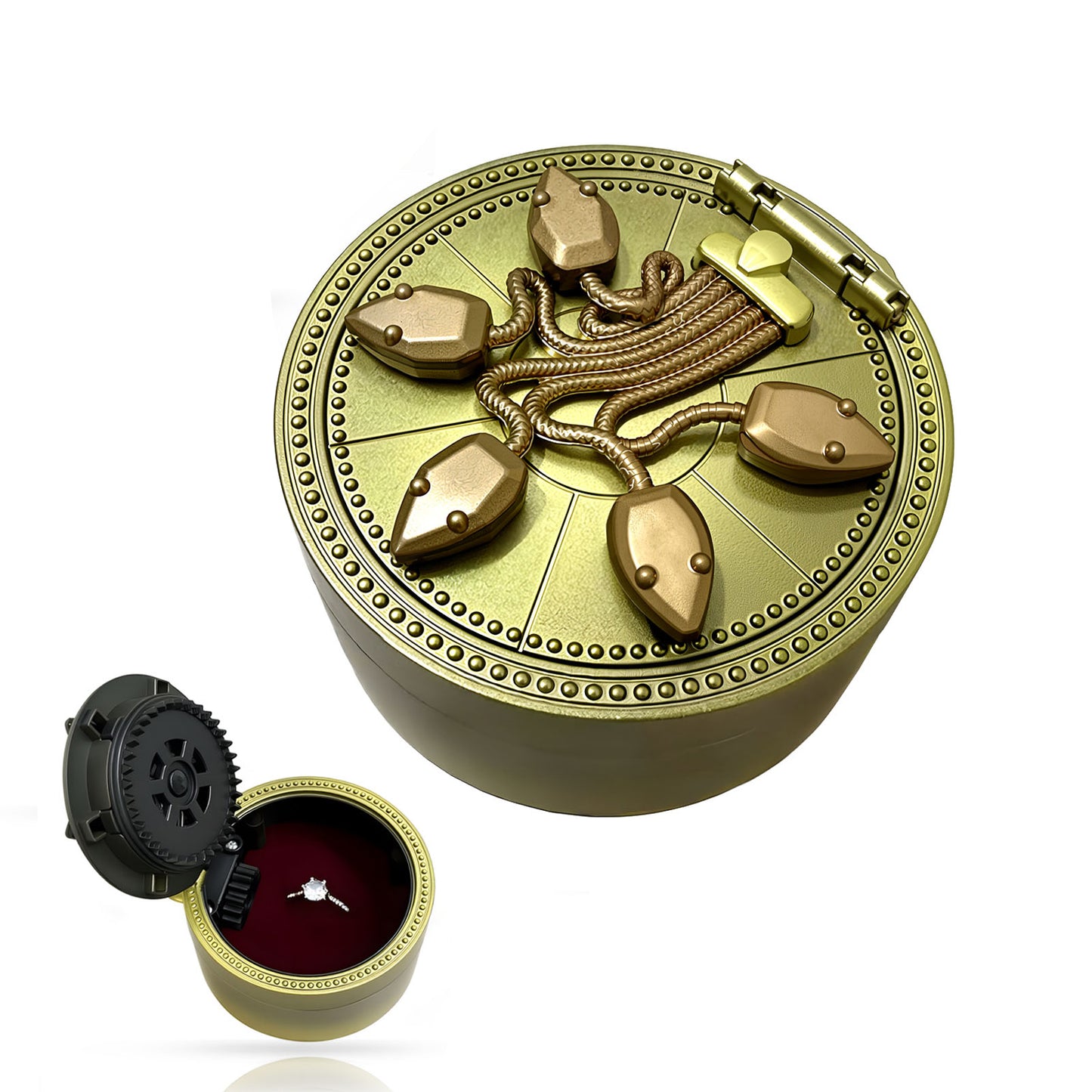 Kinetic-Vault: Mechanical Mystery Box