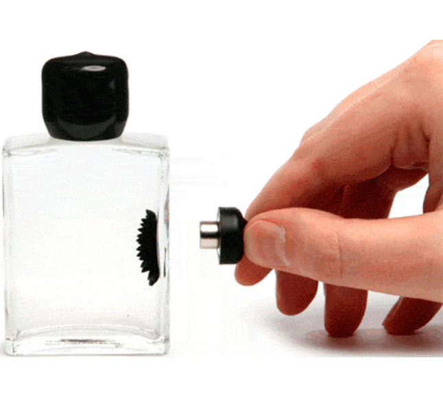 Ferrofluid Mystery: Magnetic Display Bottle