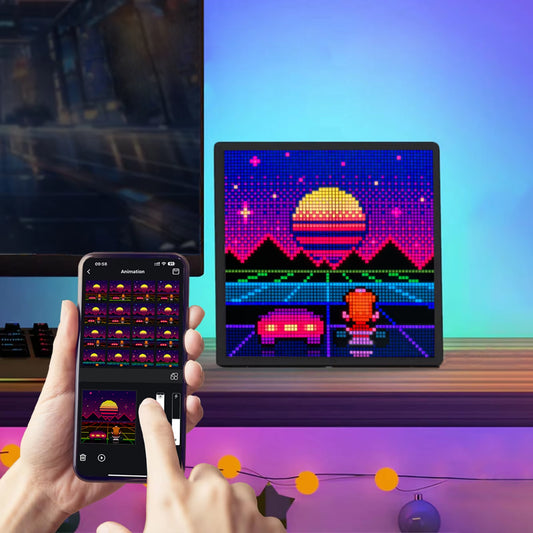 Pixel Art Hub: Smart LED Matrix Display