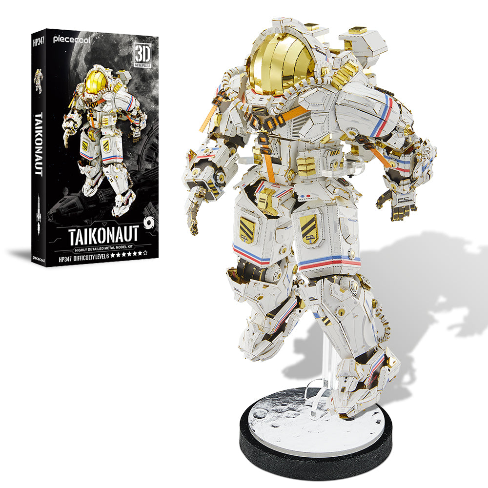Cyber-Taikonaut: 3D Metal Astronaut
