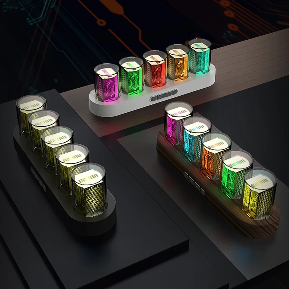 Cyber-Clock v1: RGB Nixie Tube Clock